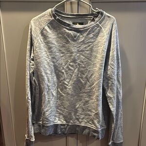 Social Republic Mens XL (Fits Like L) Gray Crew neck Sweatshirt